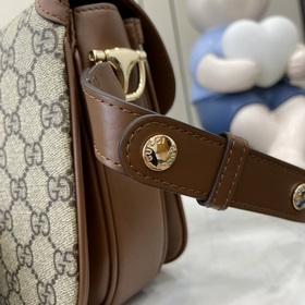Новинка Сумка через плечо Gucci Horsebit 1955 В рекламной кампани