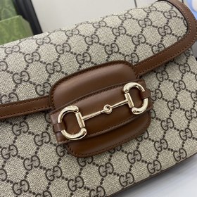 Новинка Сумка через плечо Gucci Horsebit 1955 В рекламной кампани