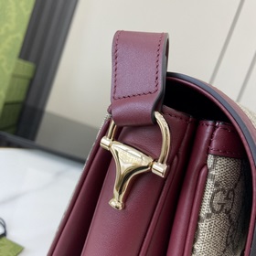 Новинка Сумка через плечо Gucci Horsebit 1955 В рекламной кампани