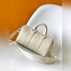Высококачественная сумка Keepall из мягкой кожи Taurillon с тисне