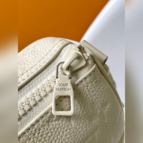 Высококачественная сумка Keepall из мягкой кожи Taurillon с тисне