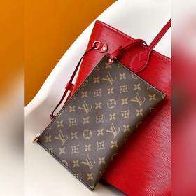Динамичная сумка Neverfull среднего размера с волнистым узором M1