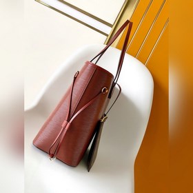 Динамичный Neverfull средний клатч с волнистым узором M12195 зеле