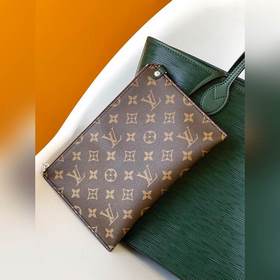 Динамичная сумка Neverfull среднего размера с волнистым узором M1