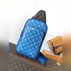 M23782 Синий, высший сорт, чип с кодом. Этот одноплечевой рюкзак