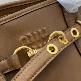 Новая модель Оригинальная кожаная сумка Miu из овечьей кожи Nappa