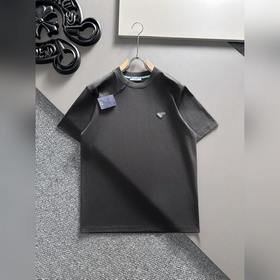 Prada 2025ss новейшая модель короткорукавной футболки, оригинальн