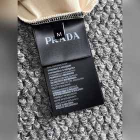 Prada 2025ss новейшая модель короткорукавой футболки, оригинальна