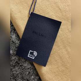 Prada 2025ss новейшая модель короткорукавой футболки, оригинальна