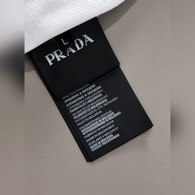 Мужская модная рубашка-поло с воротником от Prada, поставлена из 
