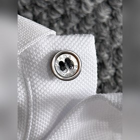 Мужская модная рубашка-поло с воротником от Prada, поставлена из 
