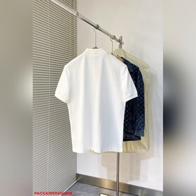 J608 PA Prada весна-лето 2025. Рубашка-поло с короткими рукавами 