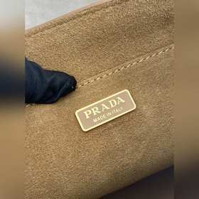 Новая сумка-ведро 1BE078A из замши, маленькая Эта универсальная 