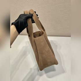 Матовая кожаная сумка для продуктов 1BG335 Большая сумка-ведро но