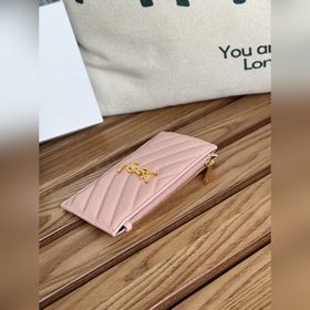 Картодержатель YSL SAINT LAURENT из кожи с узором виде шариков Ка
