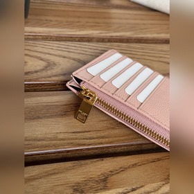 Картодержатель YSL SAINT LAURENT из кожи с узором виде шариков Ка