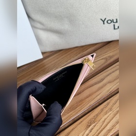 Картодержатель YSL SAINT LAURENT из кожи с узором виде шариков Ка