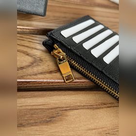 Карточный чехол YSL SAINT LAURENT из кожи с узором виде шариков К