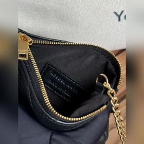 SAINT LAURENT Мини-кошелек из кожи с узором виде шариков Очень кр