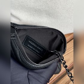 SAINT LAURENT Мини-кошелек из кожи с узором виде шариков Очень кр