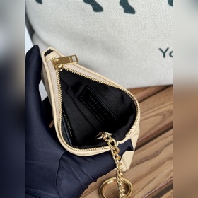 SAINT LAURENT Мини-кошелек из кожи с узором виде шариков Очень кр