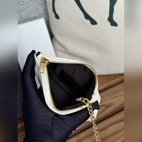 SAINT LAURENT Мини-кошелек из кожи с узором виде шариков Очень кр