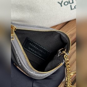 SAINT LAURENT Мини-кошелек из кожи с узором виде шариков Очень кр