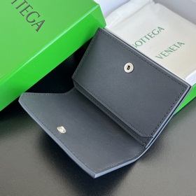 #BV Новый визитница 805825. Классическая мелкая плетеная текстура