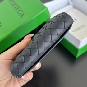 #BV Новый визитница 805825. Классическая мелкая плетеная текстура