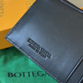 #BV Новый большой кожаный кошелек 679843 Простой изящный кошелек 