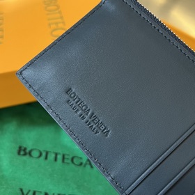 #BV Новый большой кожаный кошелек 679843 Простой изящный кошелек 