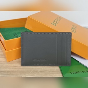 Новый большой кожаный кошелек BV 649597. Простой кошелек для хран