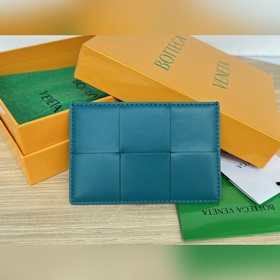 Новый большой кожаный кошелек BV 649597. Простой кошелек для хран