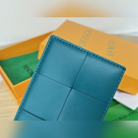 Новый большой кожаный кошелек BV 649597. Простой кошелек для хран