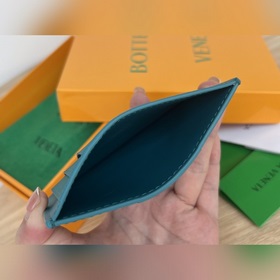 Новый большой кожаный кошелек BV 649597. Простой кошелек для хран