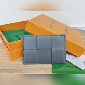 Новый большой кожаный кошелек BV 649597. Простой кошелек для хран
