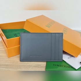 Новый большой кожаный кошелек BV 649597. Простой кошелек для хран