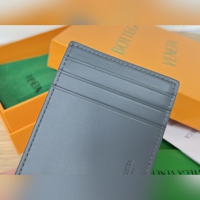 Новый большой кожаный кошелек BV 649597. Простой кошелек для хран