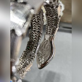(Реальная цена) Материал： 2140360. Браслет Bulgari с зелеными зме