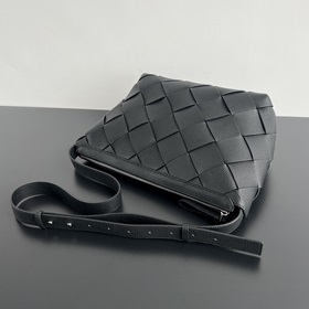 Bv｜Diago hobo сумка из кожи с плетением и зернистой поверхностью,