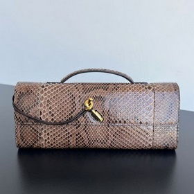 #BV Clutch сумка-клатч из змеиной кожи 794945. Змеиный узор делае
