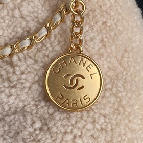 Chane1 24K сумка AS3980 Зимняя плюшевая мини-сумка, теплая и мила