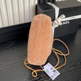 Chane1 24K сумка AS3980 Зимняя плюшевая мини-сумка, теплая и мила