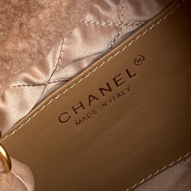 Chane1 24K сумка AS3980 Зимняя плюшевая мини-сумка, теплая и мила