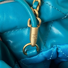 Chanel mini 22 в темно-синем цвете AS3980 от Chanel покорил сердц
