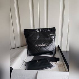 Склад в наличии, размер 35 см, версия с чипом, Chanel, кожа с мас