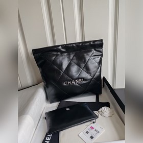 Склад в наличии, размер 35 см, версия с чипом, Chanel, кожа с мас