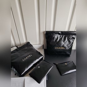 Склад в наличии, размер 35 см, версия с чипом, Chanel, кожа с мас