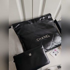 Склад в наличии, размер 35 см, версия с чипом, Chanel, кожа с мас