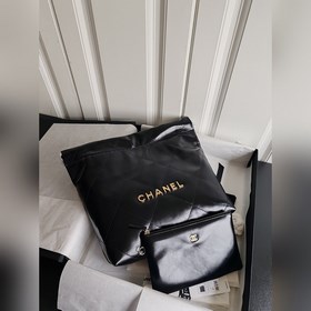Склад в наличии, размер 35 см, версия с чипом, Chanel, кожа с мас